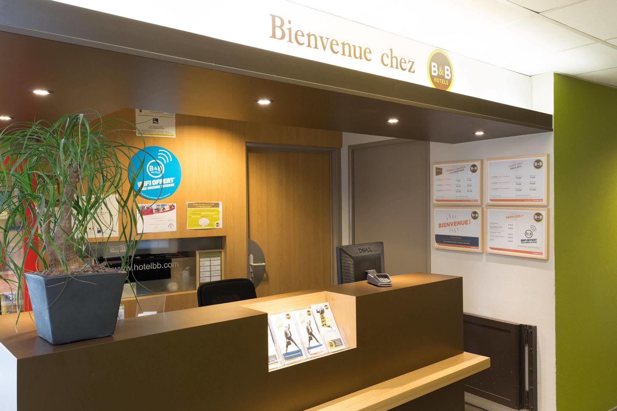 B&B Hotel Mulhouse Centre Eksteriør billede